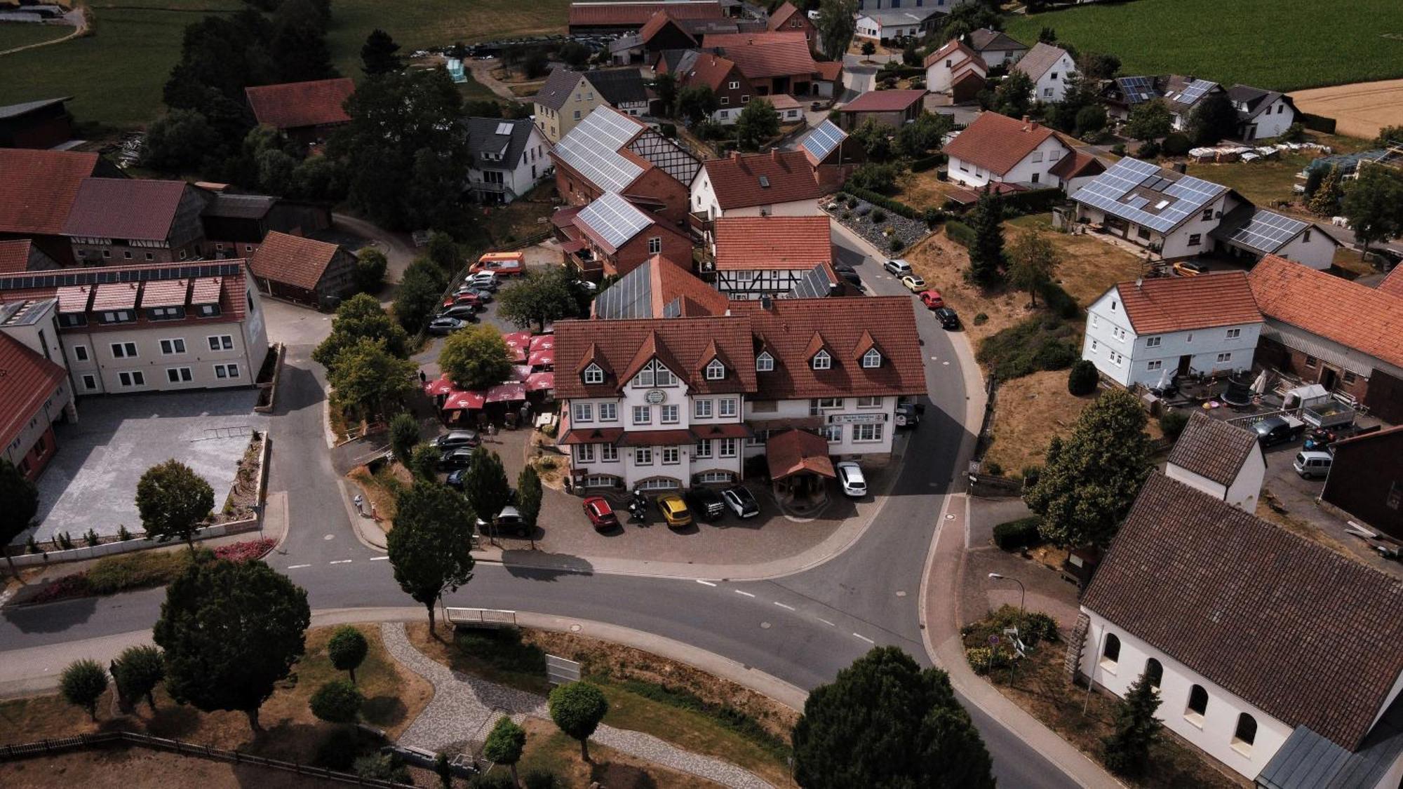 Landhaus Rhoenblick Kuenzell Kültér fotó